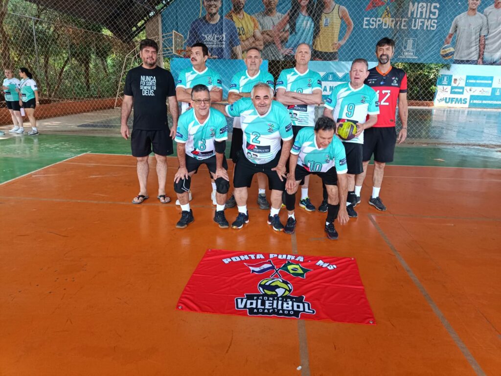 Equipe de Voleibol Adaptado de Ponta Porã MS/ Pedro Juan Caballero PY participaram da Liga em Campo Grande Equipe de Voleibol Adaptado de Ponta Porã MS/ Pedro Juan Caballero PY participaram da Liga em Campo Grande