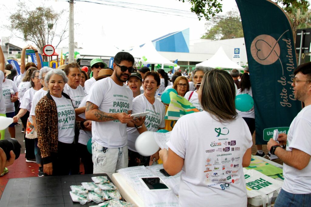Setembro Verde: Com apoio da ALEMS, centenas de pessoas caminharam em prol da vida Setembro Verde: Com apoio da ALEMS, centenas de pessoas caminharam em prol da vida