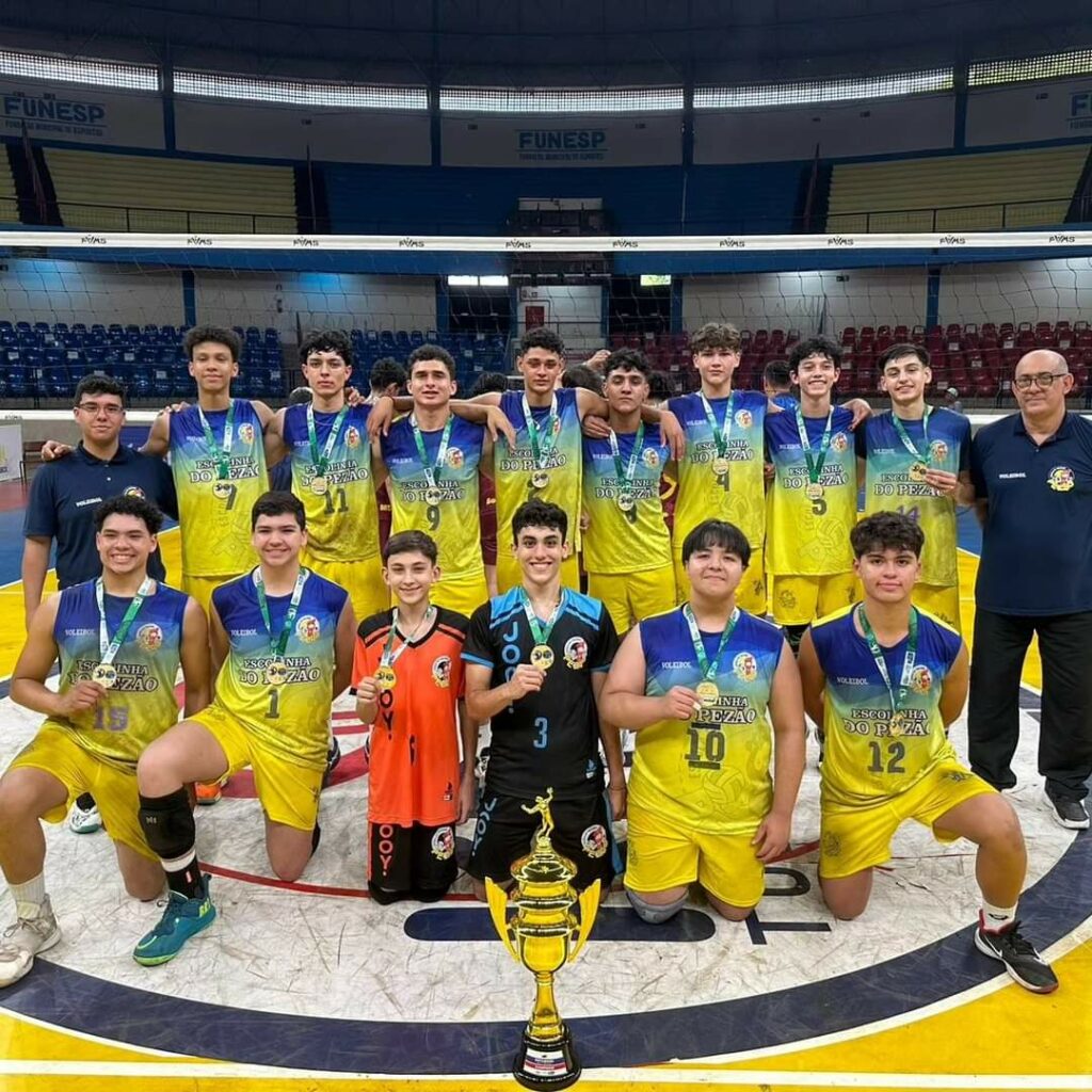Definidos os Campeões do Voleibol de MS Definidos os Campeões do Voleibol de MS