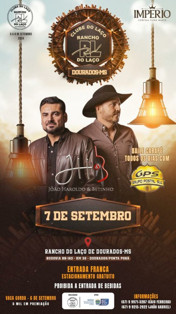 Rancho do Laço em Dourados recebe a festa do laço comprido Rancho do Laço em Dourados recebe a festa do laço comprido