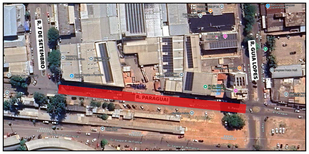 Obras continuam em Ponta Porã Obras continuam em Ponta Porã