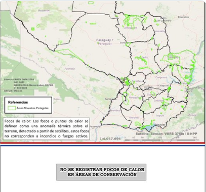 Lluvias aplacan incendios forestales en el Chaco: Sin focos de calor en áreas protegidas, reporta Mades Lluvias aplacan incendios forestales en el Chaco: Sin focos de calor en áreas protegidas, reporta Mades