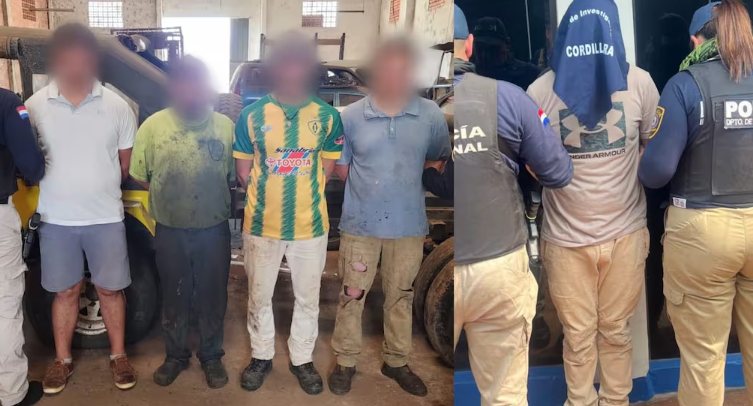 Caacupé: identifican a presuntos autores del asalto a transportadora y siguen los allanamientos Caacupé: identifican a presuntos autores del asalto a transportadora y siguen los allanamientos