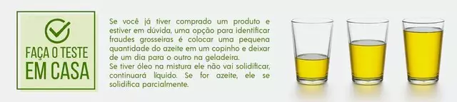Em MS, 11 azeites são reprovados e Procon alerta consumidores Em MS, 11 azeites são reprovados e Procon alerta consumidores