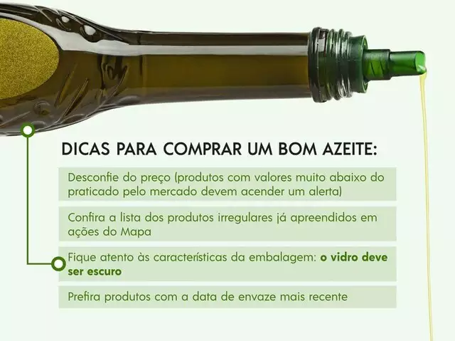 Em MS, 11 azeites são reprovados e Procon alerta consumidores Em MS, 11 azeites são reprovados e Procon alerta consumidores