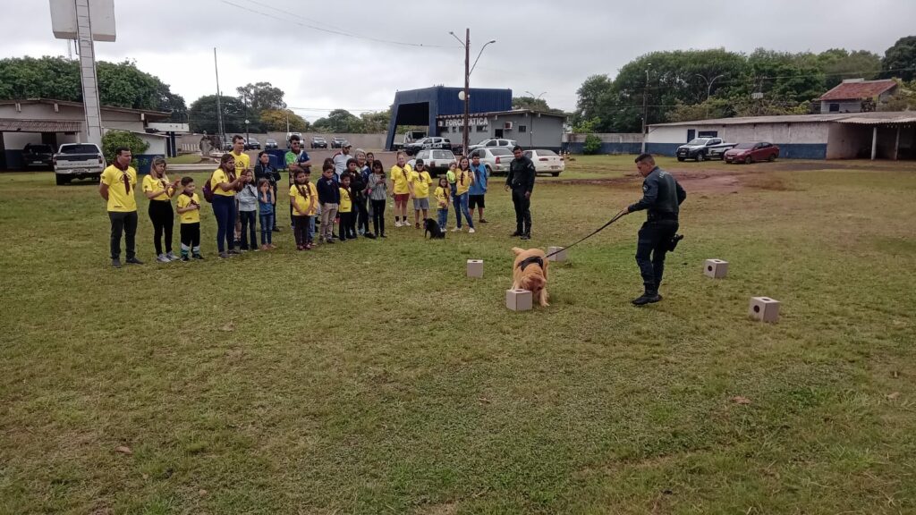Ponta Porã: 4º BPM abre as portas para os pequenos aventureiros Ponta Porã: 4º BPM abre as portas para os pequenos aventureiros
