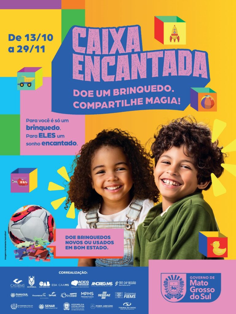 Ponta Porã: PM participa da campanha “Caixa Encantada: Doe um brinquedo. Compartilhe magia!” Ponta Porã: PM participa da campanha “Caixa Encantada: Doe um brinquedo. Compartilhe magia!”