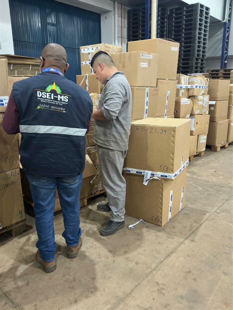 Receita Federal em Ponta Porã destina R$500 mil em mercadorias ao Distrito Sanitário Especial Indígena do MS Receita Federal em Ponta Porã destina R$500 mil em mercadorias ao Distrito Sanitário Especial Indígena do MS