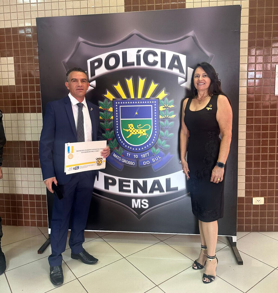 Vanderlei Avelino é homenageado com a Medalha Patrono Penitenciário “Senador Ramez Tebet” Vanderlei Avelino é homenageado com a Medalha Patrono Penitenciário “Senador Ramez Tebet”
