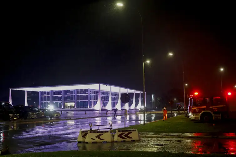 Explosões são ouvidas perto do STF; prédio é evacuado Explosões são ouvidas perto do STF; prédio é evacuado