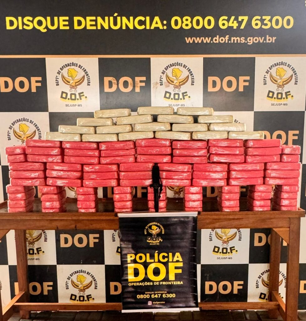 Pasta base de Cocaína que saiu de Ponta Porã foi apreendida pelo DOF em Dourados Pasta base de Cocaína que saiu de Ponta Porã foi apreendida pelo DOF em Dourados