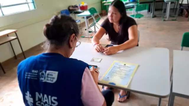 Inclusiva e digital: famílias indígenas são cadastradas em sistema de QR Code Inclusiva e digital: famílias indígenas são cadastradas em sistema de QR Code
