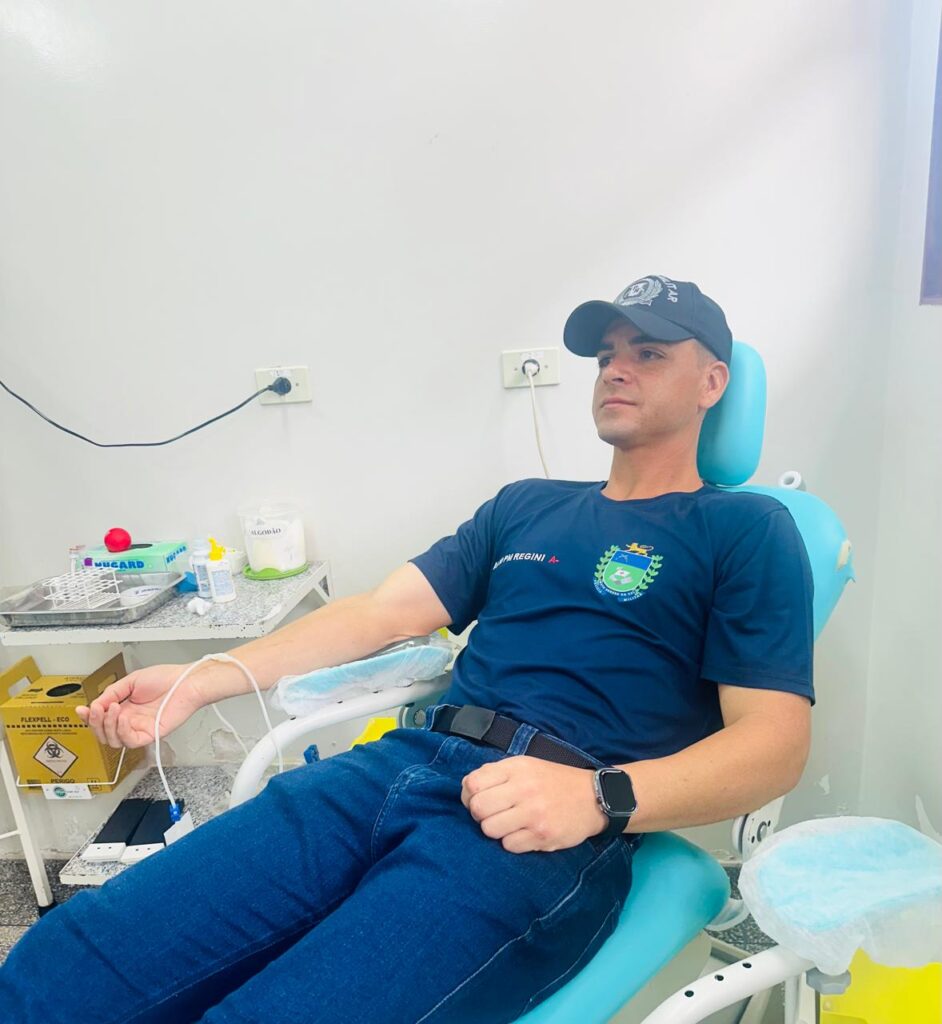 Alunos do 38º Curso de Formação de Soldados da PM realizam campanha de doação de sangue em Ponta Porã Alunos do 38º Curso de Formação de Soldados da PM realizam campanha de doação de sangue em Ponta Porã