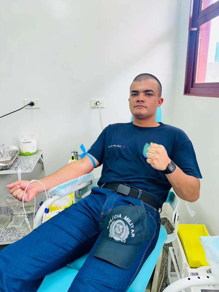 Alunos do 38º Curso de Formação de Soldados da PM realizam campanha de doação de sangue em Ponta Porã Alunos do 38º Curso de Formação de Soldados da PM realizam campanha de doação de sangue em Ponta Porã
