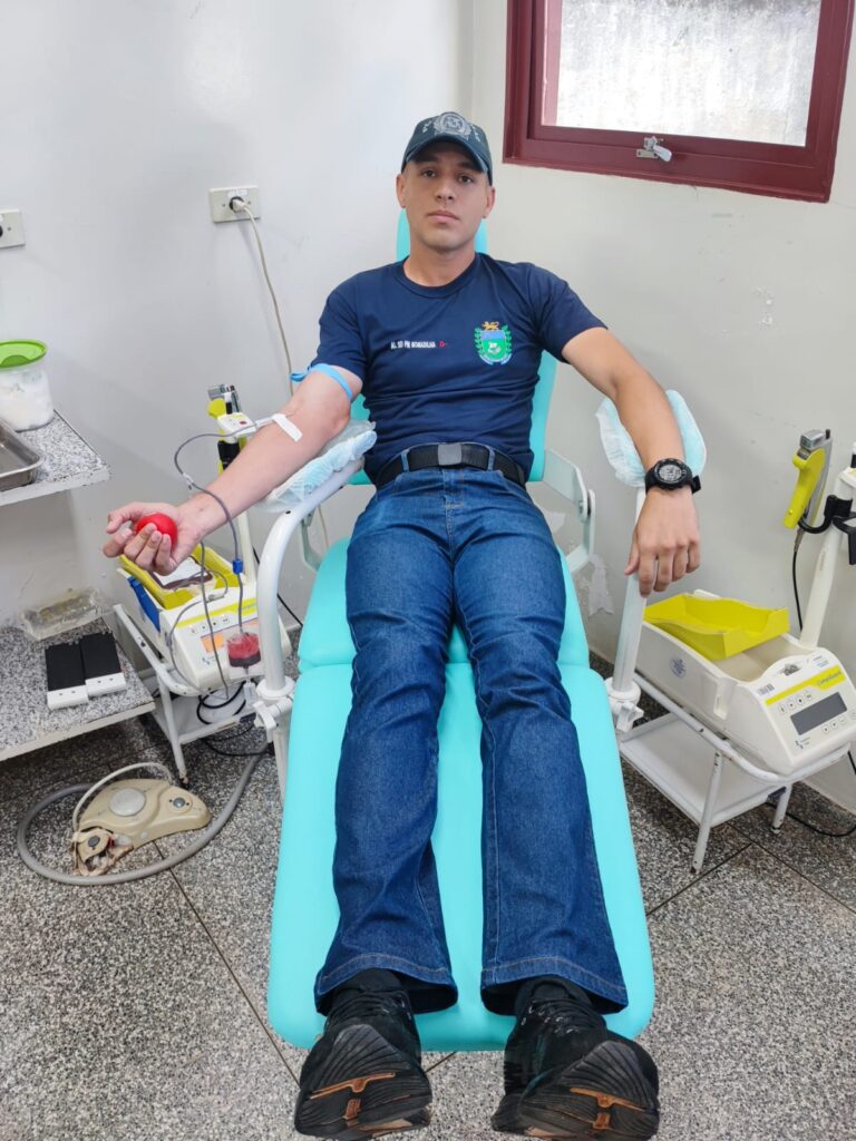 Alunos do 38º Curso de Formação de Soldados da PM realizam campanha de doação de sangue em Ponta Porã Alunos do 38º Curso de Formação de Soldados da PM realizam campanha de doação de sangue em Ponta Porã