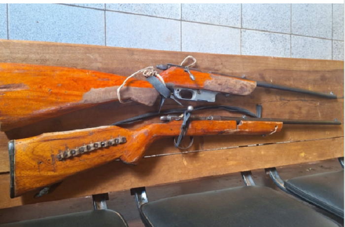 Recuperan carne vacuna, armas y una motocicleta tras operativo antiabigeato en Azotey Recuperan carne vacuna, armas y una motocicleta tras operativo antiabigeato en Azotey