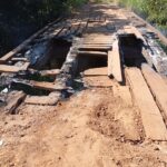 Atenção; Ponte do Rio Jogui está interditada Atenção; Ponte do Rio Jogui está interditada