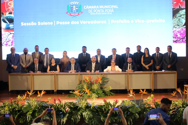 Ponta Porã: Na sua posse, Eduardo Campos anuncia “pacto com o futuro”