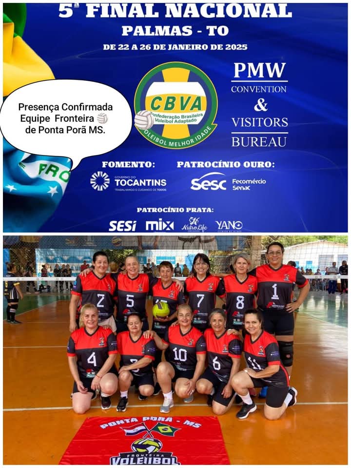 Equipe de Ponta Porã participará de competição nacional de vôlei adaptado Equipe de Ponta Porã participará de competição nacional de vôlei adaptado