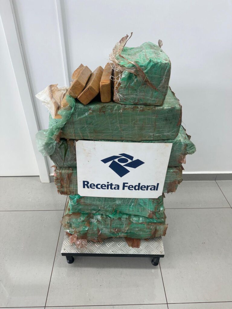 Receita Federal apreendeu cerca de 6 toneladas de drogas em 2024 no Mato Grosso do Sul Receita Federal apreendeu cerca de 6 toneladas de drogas em 2024 no Mato Grosso do Sul