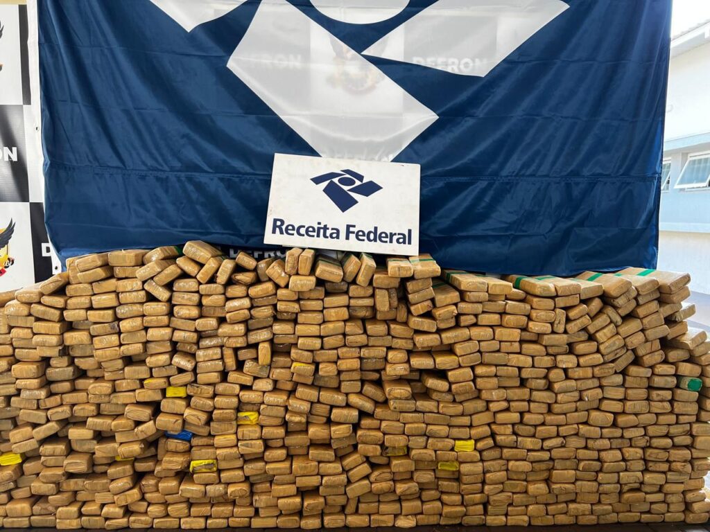 Receita Federal apreendeu cerca de 6 toneladas de drogas em 2024 no Mato Grosso do Sul Receita Federal apreendeu cerca de 6 toneladas de drogas em 2024 no Mato Grosso do Sul