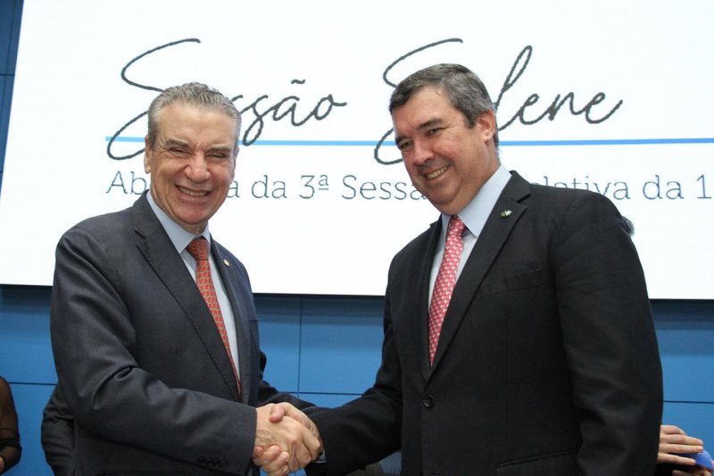 ALEMS: Solenidade de abertura é prestigiada por diversos segmentos da sociedade ALEMS: Solenidade de abertura é prestigiada por diversos segmentos da sociedade