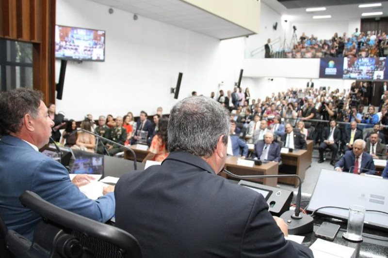 ALEMS: Solenidade de abertura é prestigiada por diversos segmentos da sociedade ALEMS: Solenidade de abertura é prestigiada por diversos segmentos da sociedade