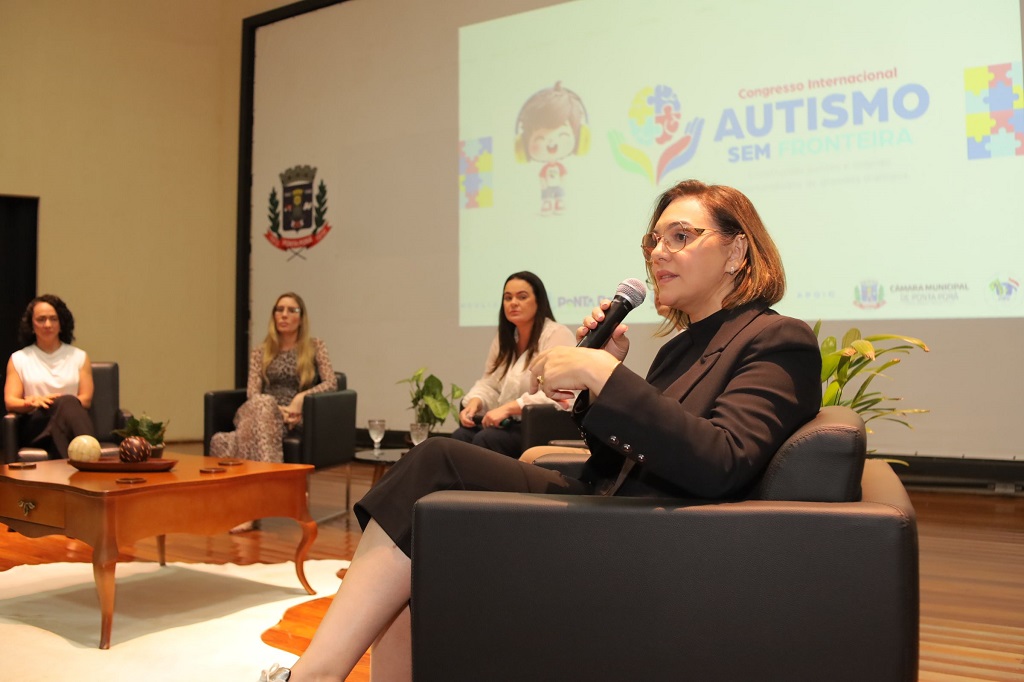 Roda de conversas sobre Transtorno do Espectro Autista lota Centro de Convenções de Ponta Porã Roda de conversas sobre Transtorno do Espectro Autista lota Centro de Convenções de Ponta Porã