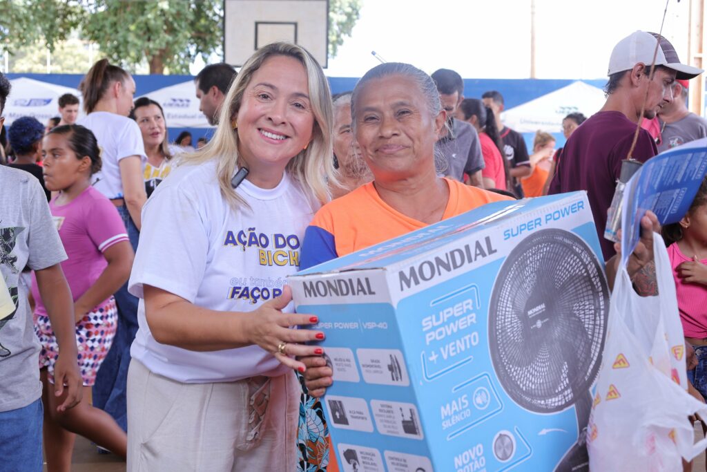 Ação do Bichão atende mais de 400 pessoas no Jardim dos Estados e reforça compromisso com a comunidade Ação do Bichão atende mais de 400 pessoas no Jardim dos Estados e reforça compromisso com a comunidade