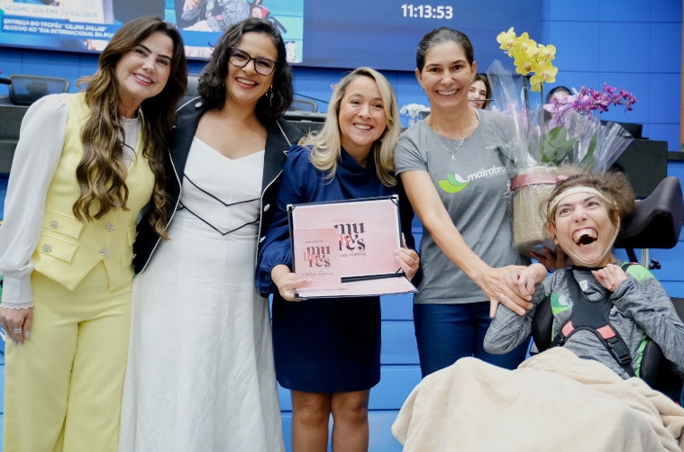 Troféu Celina Jallad: Lia Nogueira reconhece coragem das mães atípicas