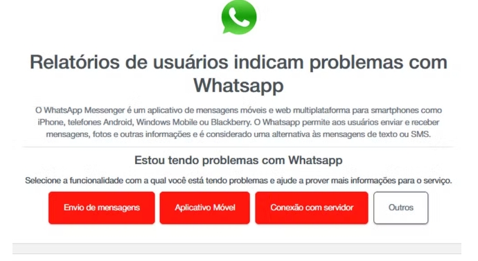 WhatsApp caiu? Usuários relatam instabilidade para enviar mensagens em grupos