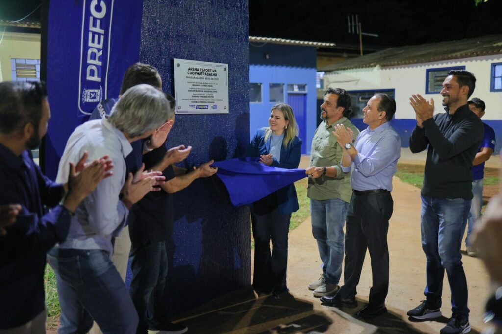 Coronel David impulsiona esporte e entrega Arena no Coophatrabalho com apoio do governo do estado e da Prefeitura Coronel David impulsiona esporte e entrega Arena no Coophatrabalho com apoio do governo do estado e da Prefeitura