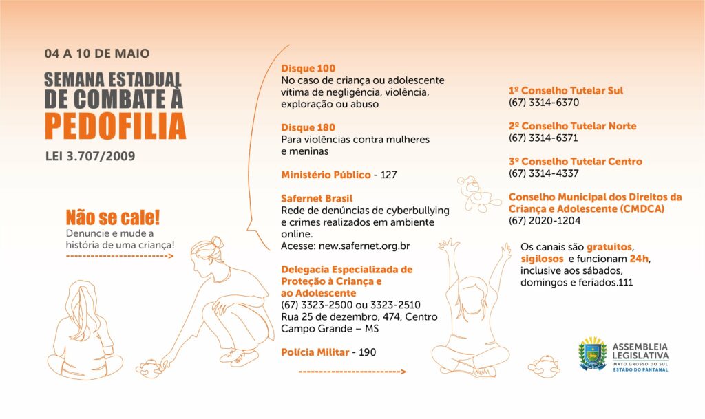 Maio Laranja: Semana de Combate à Pedofilia - fique alerta aos sinais de violência Maio Laranja: Semana de Combate à Pedofilia - fique alerta aos sinais de violência