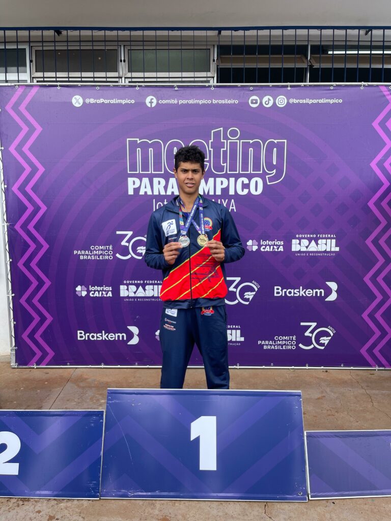 Atletas de Ponta Porã faturam 8 medalhas de ouro e 1 de prata no Meeting Paralímpico Atletas de Ponta Porã faturam 8 medalhas de ouro e 1 de prata no Meeting Paralímpico