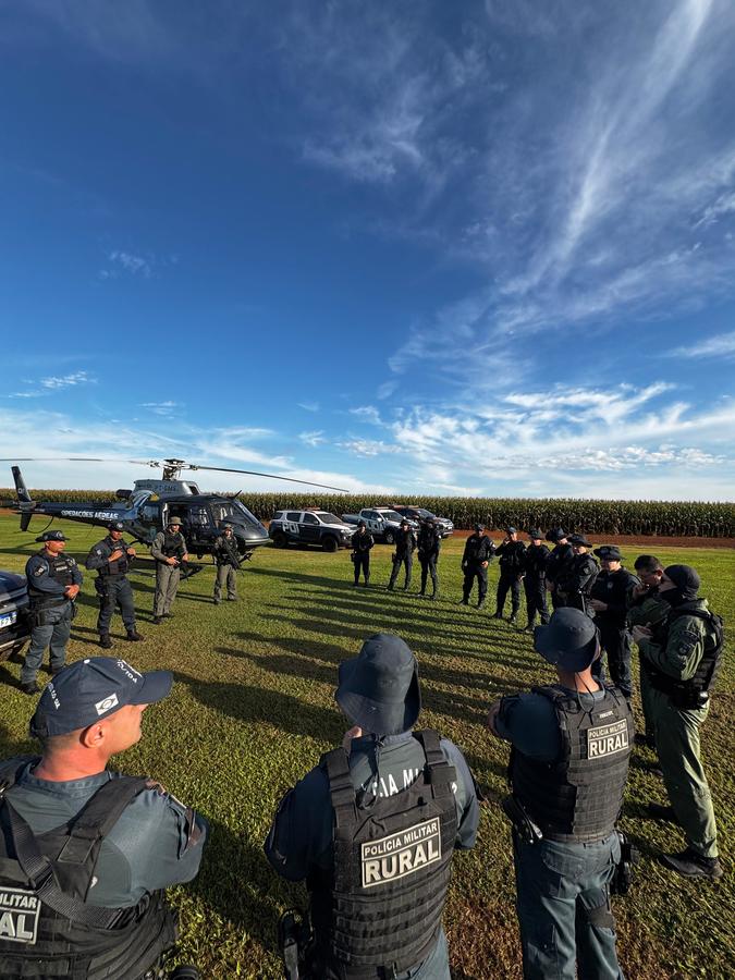 Seis indivíduos presos e 30 cabeças de gado foram recuperadas durante Operação Falcão da PM Seis indivíduos presos e 30 cabeças de gado foram recuperadas durante Operação Falcão da PM