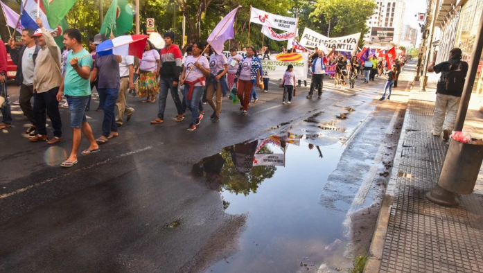 Trabajadores en su día denuncian el retroceso de los derechos laborales