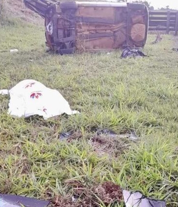 Motorista morre e passageiro fica em estado grave na MS-395