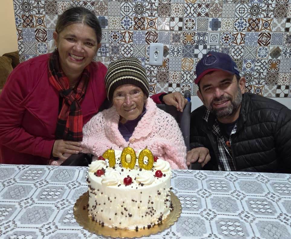 Guilhermina Nunes Siqueira, a Kulucha, completa 100 anos Guilhermina Nunes Siqueira, a Kulucha, completa 100 anos