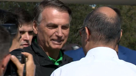 Bolsonaro comenta julgamento no STF: ‘O que vier a acontecer, suportaremos’ Bolsonaro comenta julgamento no STF: ‘O que vier a acontecer, suportaremos’