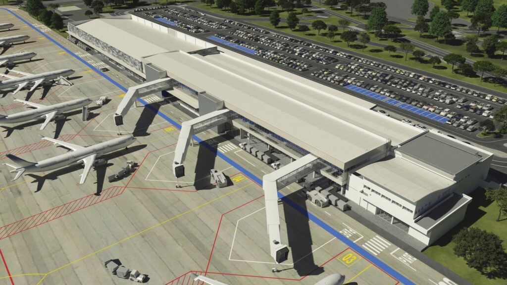 Aena celebra início das obras de modernização dos seus Aeroportos em MS; Terminal de Ponta Porã terá 2.600 m² Aena celebra início das obras de modernização dos seus Aeroportos em MS; Terminal de Ponta Porã terá 2.600 m²