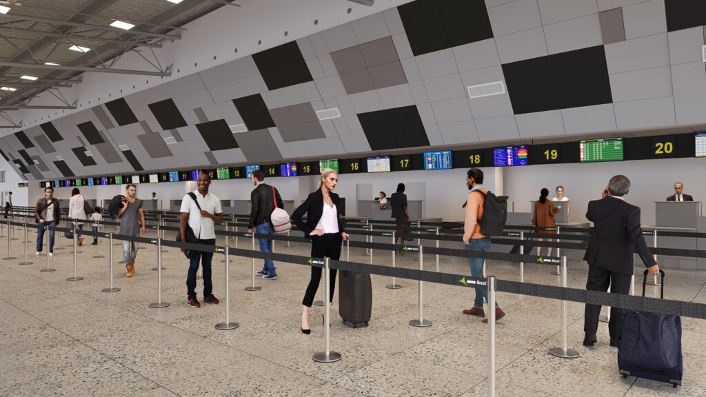 Aena celebra início das obras de modernização dos seus Aeroportos em MS; Terminal de Ponta Porã terá 2.600 m² Aena celebra início das obras de modernização dos seus Aeroportos em MS; Terminal de Ponta Porã terá 2.600 m²