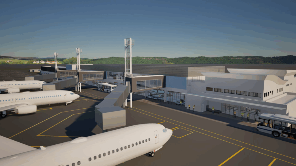 Aena celebra início das obras de modernização dos seus Aeroportos em MS; Terminal de Ponta Porã terá 2.600 m² Aena celebra início das obras de modernização dos seus Aeroportos em MS; Terminal de Ponta Porã terá 2.600 m²