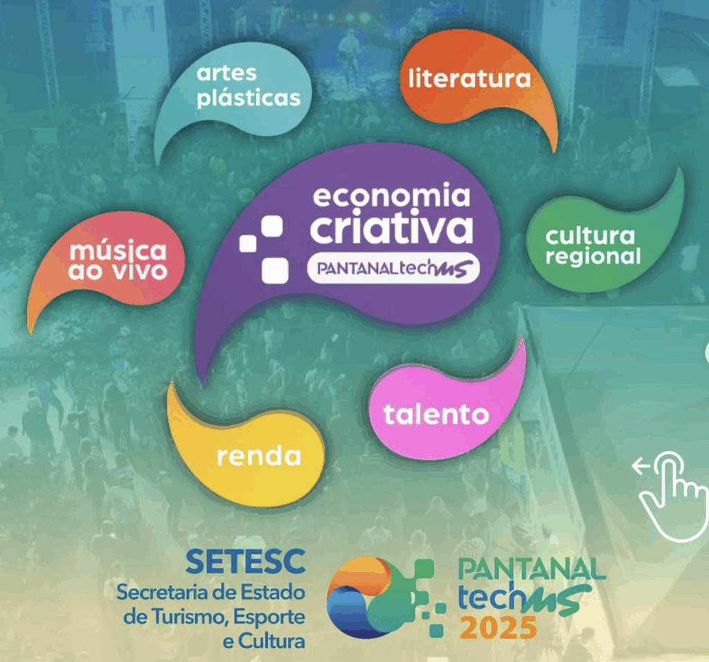 Economia Criativa e Agricultura Familiar levam shows, feiras, cultura e informação para o Pantanal Tech MS Economia Criativa e Agricultura Familiar levam shows, feiras, cultura e informação para o Pantanal Tech MS