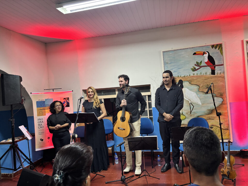 Ponta Porã recebe projeto de música erudita que une clássicos e sons da fronteira Ponta Porã recebe projeto de música erudita que une clássicos e sons da fronteira
