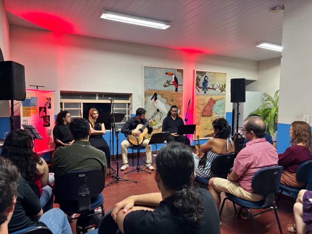 Ponta Porã recebe projeto de música erudita que une clássicos e sons da fronteira Ponta Porã recebe projeto de música erudita que une clássicos e sons da fronteira
