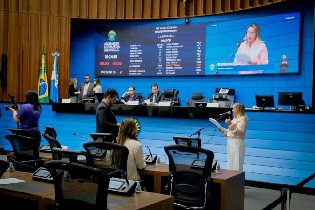 Na Alems, Lia Nogueira reage ao 24º feminicídio em MS Na Alems, Lia Nogueira reage ao 24º feminicídio em MS
