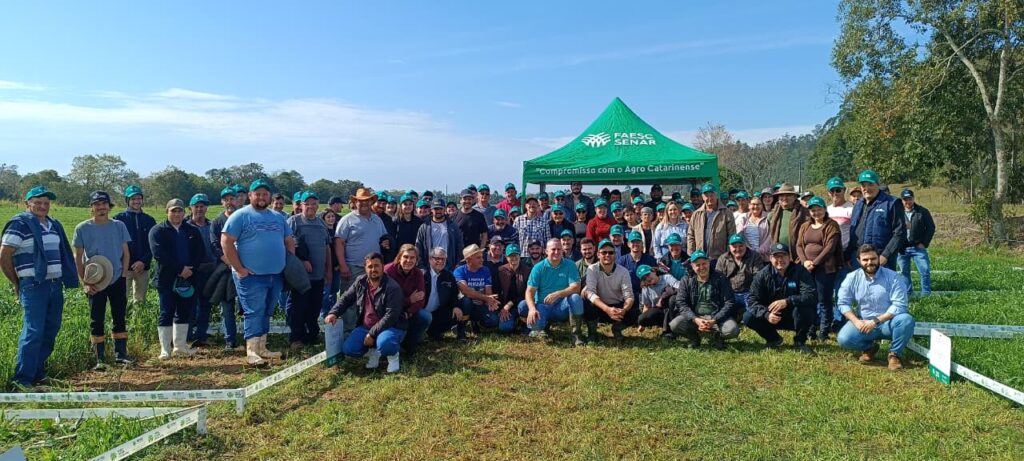 Dia de Campo Regional em Meleiro reúne mais de 100 produtores para discutir práticas de manejo Dia de Campo Regional em Meleiro reúne mais de 100 produtores para discutir práticas de manejo