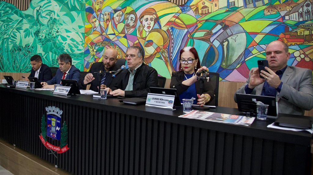Prefeito de Ponta Porã fala sobre tarifaço e destaca responsabilidade fiscal na abertura dos trabalhos da Câmara Municipal