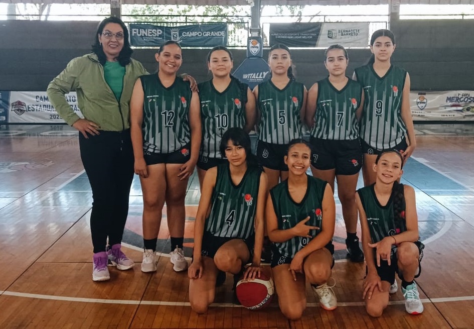 Equipe de Ponta Porã conquista ouro no basquete masculino nos Jogos Escolares de MS