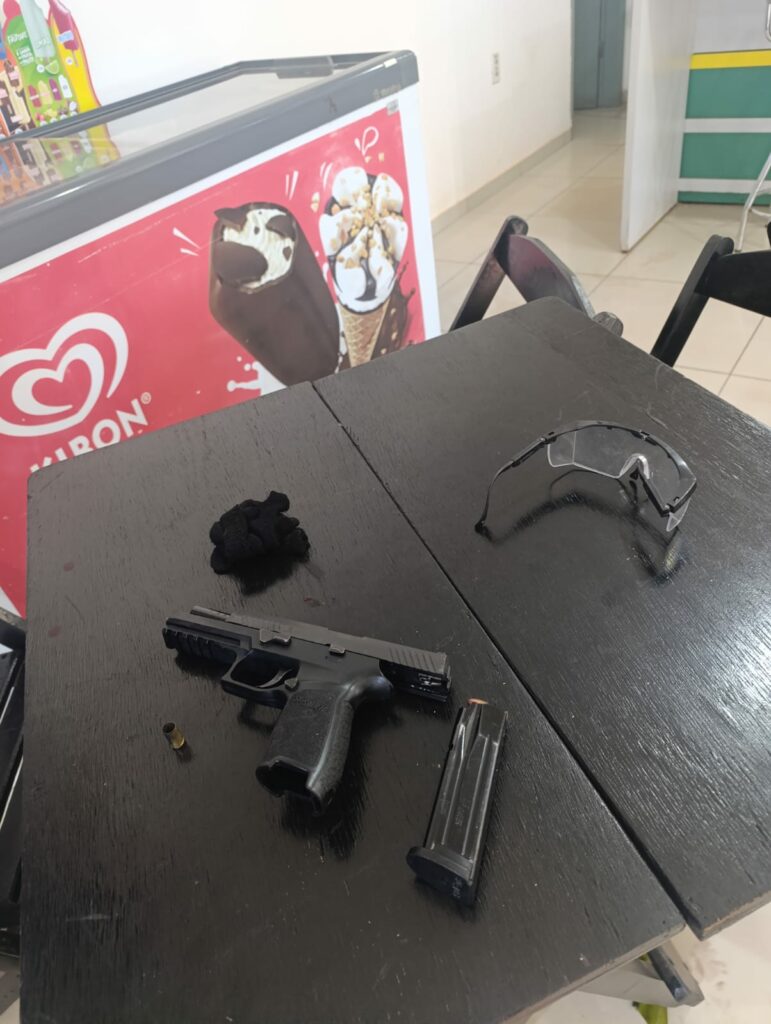 Frentista reage a assaldo em posto de combustível em Ponta Porã